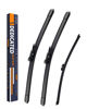 Picture of Replacement for Ford Explorer 2011-2020 Silent Wipers -FAPIUO Front and Rear Windshield Pinch Tab Wipers 26"/22"+11" Full Blade Set (3 Pack)