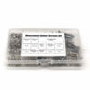 Picture of Vencetmat Guitar Screws Kit, Guitar Hardware Luthier Parts-kit for Tele/Strat/SQ,Switch,Tuner,Machine Head, Neck Plate,Pickguard,Guitar Strap End Pins,Pickup,Bridge,Guitar DIY Kit(Metric, Chrome)