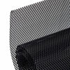 Picture of AggAuto Universal 40"x13" Car Grill Mesh - 100x33cm Aluminum Alloy Automotive Grille Insert Bumper 3x6mm Rhombic Hole, One of the Most Multifunctional Shape Grids Black