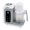 Picture of EVLA'S Double Baby Food Maker with 2 Steaming Baskets, Steamer, Blender, Grinder, Food Processor, Cook & Blends Healthy Baby Food in Minutes, Touch Screen, with 6 food pouches, White