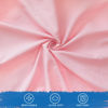 Picture of Nap Mat Sheet 24" x 48" x 4" Fitted Elastic Corners Preschool Day Care Rest Nap Mat Cover, Soft & Breathable Baby Sheets for Regalo My Cot Portable Toddler Bed and Joovy Travel Cot, Pink