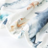 Picture of GRSSDER Stretch Ultra Soft Jersey Knit Changing Pad Cover Set 2 Pack,Change Table Pad Covers Fit 32"/34" x 16" Pads Safe and Snug,Stylish Cute Whale Sea Worl for Baby