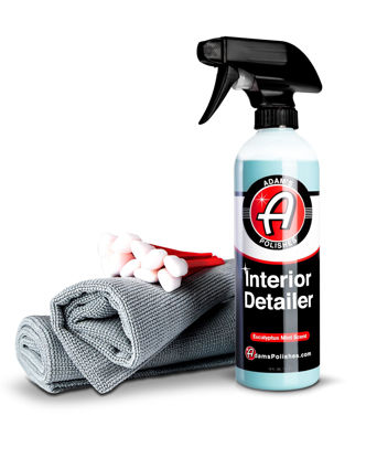 Picture of Adam's Interior Detailer 16 fl. oz (Combo) - Total Car Interior Cleaner, Protectant & Dressing | All Purpose Cleaner & Leather Conditioner | Vinyl, Dashboard, Screen, Seat Cleaner & More