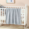 Picture of CREVENT 30''X40'' Lightweight Cozy Fluffy Warm Baby Blanket for Girls Boys Infants Toddlers' Bedding Crib Cot Stroller, Baby Shower Birthday Newborn's Gift - Light Grey