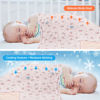 Picture of QSTEHEML Baby Blanket for Boys Girls Super Soft Blanket,Fluffy Cool Lightweight Baby Receiving Blankets,Double Layer with Dotted Backing for Toddler Nursery (Pink, flower30*40in)