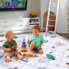Picture of Vibe bear Baby Play Mat 79" X 71", Thicker Foam One-Piece Crawling Mat, Extra Large Anti- Slip Crawling Mat Activity Playmats for Babies,Toddlers, Infants, Play & Tummy Time