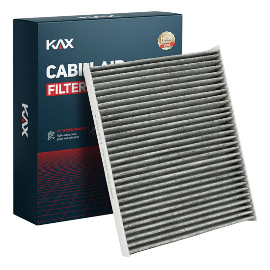 Picture of KAX Cabin Air Filter, CF11670 Replacement for Fiesta 2011-2019, EcoSport 2018-2022 Strong Adsorption w/Upgraded Activated Carbon
