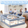 Picture of XVISHX Baby Playpen with Mat, 50 x 50 Inch Play Pen Playards, Playpen for Babies and Toddlers, Baby Playard for Indoor & Outdoor Active Center Game Fence, Skin-Friendly Fabric and Soft Breathable Mesh