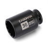 Picture of CASOMAN 1/2" Drive x 36 mm Deep 12 PT Impact Socket, CR-MO, 1/2-inch Drive 12 Point Axle Nut Socket for Easy Removal of Axle Shaft Nuts (36MM)