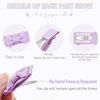 Picture of CÉLLOT 90 pcs Mini Grosgrain Ribbon Bows - Snap Clips for Baby Toddlers Infants' Fine Thin Hair