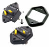 Picture of T Tocas Hi-amp Type III 50A Circuit Breaker with Manual Reset Panel Mount, 12V- 48VDC, Switchable Waterproof