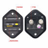 Picture of T Tocas Hi-amp Type III 50A Circuit Breaker with Manual Reset Panel Mount, 12V- 48VDC, Switchable Waterproof
