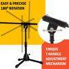 Picture of Stage Rocker Foldable Tripod Low-Profile Mic Boom Stand - Height Extending from 9.6'' to 16.9'', w/Adjustable Telescoping Arm Up to 9'', Lightweight/Convenient, Black, Powered by Hamilton(SR610121B)