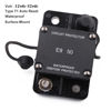 Picture of T Tocas 50A Circuit Breaker Marine Auto Reset Circuit Breakers No Switch Button Waterproof IP67 Marine Automotive Truck (50A)