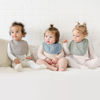 Picture of Konssy 6-Pack Muslin Baby Bibs for Boys & Girls, Soft Cotton Absorbent Drool Bibs, Bandana Bibs for Drooling & Teething