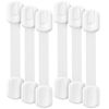 Picture of Bates- Child Safety Strap Locks, 6 Pack, Child Proof Cabinet Latches, Child Safety Cabinet Locks, Drawer Locks Baby Proofing, Baby Cabinet Safety Latches, Baby Proof Cabinet Locks