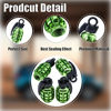 Picture of MEAJOO 4 PCS Grenade Style Tire Valve Stem Caps, Stainless Steel Tire Valve Caps Wheel Valve Caps for Cars,Trucks, SUV, Motorcycles, Bicycles (Green)