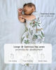 Picture of TOTBASIC Jungle Animals Sleep Sack 6-12-15 months 2-Pack,0.5 TOG Stretchy Lightweight Wearable Blanket Baby Sleeping Bag with 2-Way Safe Zippers, Cofy Soft Sleepsack for Babies