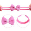 Picture of TAANGTHOSE 24 Pcs Toddler Hair Ties for Girls, Baby Hair Tie Cute Flower Elastic Scrunchies, Seamless Ponytail Holders, Little Girls Hair Accessories for Thick Hair, Pink, Purple, Blue
