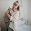 Picture of mushie Baby Hooded Towel | Organic Cotton (Moss)