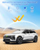 Picture of Canvcle Sunshades for Chevrolet/Chevy Blazer EV 2024 2025 Accessories Windshield Sun Shade Side Rear Window Shade Cover Sun Visor Shield Privacy Protection Keep Vehicle Cool Black 8PCS