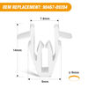 Picture of GOOACC 50pcs Rear Hatch Door Side Garnish and Front Body Pillar Garnish Moulding Clip for Toyota Lexus 90467-09204