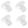 Picture of Flange Inserts 15mm 17mm for Medela,Spectra 24mm Shields/Flanges,Compatible with TSRETE,CPPSLEE,Momcozy S9/S9Pro/S12/S12Pro Wearable Breast Pump,Reduce 24mm Nipple Tunnel Down to 4pcs