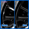 Picture of Matte Black Rim Touch Up Paint, Wheel Scratch Repair Touch Up Paint Pen, Black Car Rim Paint Universal Color Satin Matte Black Wheel Paint(Matte Black)