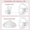 Picture of TOVVILD Duckbill Valves Silicone Diaphragm Compatible with Momcozy M5 Breast Pump, Breast Pump Replacement Parts Accessories for M5,6PCS