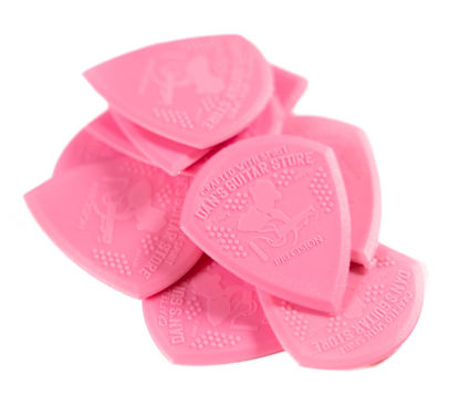 Picture of Dan's Guitar Store - Precision Pick - 10-Pack - Grippy Precision High-Visibility Plectrums for Professionals