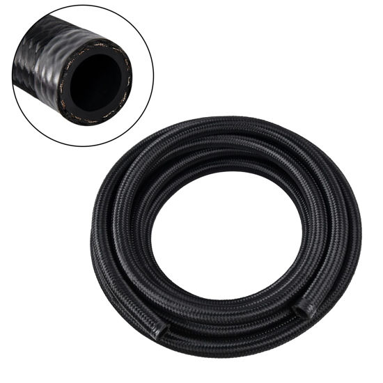 Picture of EVIL ENERGY 4AN Fuel Line, AN4 Braided Fuel Hose Nylon CPE 5FT Black
