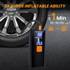 Picture of Tire Inflator Portable Air Compressor,Tire Inflators Portable Cordless Air Pump with Gauge for Car tires 20000mAh and 150PSI Digital LCD for Car,Motorcycle,Bike Tires and Balls