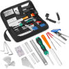 Picture of 26 PCS Guitar Tools for Set Up, Intonation Adjustment and Repair, Guitar Maintenance Kit for Guitar Bass Banjo and Ukulele, Guitar Gift for Guitar Enthusiast