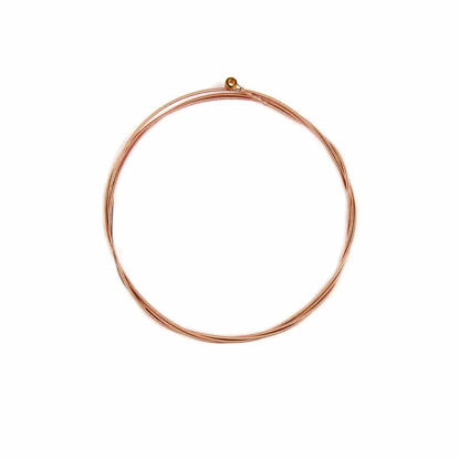 Picture of 5pcs Acoustic Guitar Low E Strings Well Balanced Light Tension Resistant Rust Prevent Brass Acoustic Tone E-6th (E-6th)