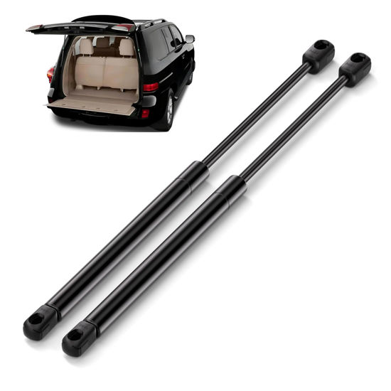 Picture of ARANA Rear Window Glass Struts for Cadillac Escalade 2000-2006, Gmc Yukon 2000-2006, 4185 Trunk Lift Support Liftgate Shocks Spring Fits 2000-2006 Chevrolet Tahoe, Chevrolet Suburban, 2 Pcs