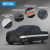 Picture of Holthly 10 Layers Truck Cover Waterproof All Weather. Pickup Truck Cover Rain Snow UV Dust Protection. Length: 242-250 inches, Universal Fit for Ford F150 Chevy Silverado Dodge Ram 1500.