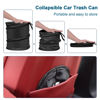 Picture of Kincown Car Trash Can, Large-Sized Pop-up Car Trash Bin, Collapsible Car Garbage Can, Car Trash Bag with Elastic Band Hanging, Double-Layer Washable Trash Can for Car, Car Waste Basket with Velcro
