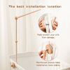 Picture of Updated Wooden Mobile Arm for Crib 30 inches- Baby Mobile Hanger for Crib Nursery Mobile Holder 360° Rotatable for Hanging Baby Mobiles Plush Dolls | Gift for Baby Shower & Nursery Decoration