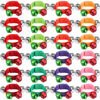 Picture of Remuuly 24 Pcs Christmas Band Wrist Bells Bracelets Jingle Musical Shaking Ankle Bells Instruments Adjustable Bells Percussion Rhythm Hand Bells for Adults Xmas Gift Party Favors(Colorful)