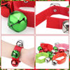 Picture of Remuuly 24 Pcs Christmas Band Wrist Bells Bracelets Jingle Musical Shaking Ankle Bells Instruments Adjustable Bells Percussion Rhythm Hand Bells for Adults Xmas Gift Party Favors(Colorful)