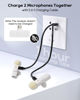 Picture of USB C Phone Microphone for iphone Android Tablet ipad PC Wireless Lavalier Mini Mic for Content Creator Video Recording Vlogging Youtube Tiktok Podcast Interview Usbc Microphones Small Mics White