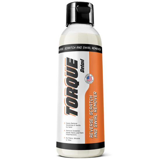 Picture of TORQUE DETAIL Reverse Car Scratch Remover & Paint Scratch Repair - Removes Water Spots & Paint Swirls - Fix Deep Scratches & Polish with All-in-One Paint Correction Compound That Works by Hand