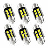 Picture of AUXLIGHT DE3175 DE3021 DE3022 3175 31MM 1.22”Festoon Canbus Error Free LED Interior Light Bulbs 6000K Xenon White, Super Bright 6SMD Chips for Dome Map Door Courtesy License Plate Lights (Pack of 6)