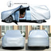 Picture of Tecoom Light Shell Breathable Material Classic Zipper Design Waterproof UV-Proof Windproof Car Cover for All Weather Outdoor Fit 170-190 inches SUV Fit for Tesla Model Y Toyota RAV4 Nissan Rogue etc