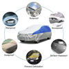 Picture of GUNHYI Hatchback Car Cover Waterproof All Weather for Automobiles, Outdoor Full Car Cover Snowproof Windproof UV Protection, Universal Fit for Hatchback. (Fit Hatchback Length up to 178 inch, Silver)
