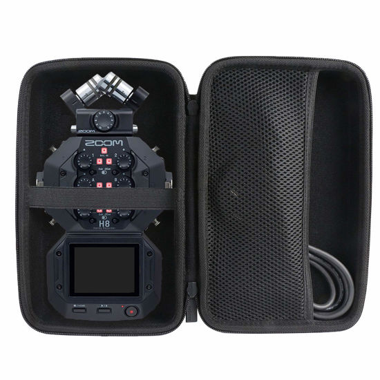 Picture of co2CREA Hard Case Replacement for Zoom H8 12-Track Portable Recorder Stereo Microphones