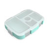 Picture of Bentgo® Kids Prints Tray with Transparent Cover - Reusable, BPA-Free, 5-Compartment Meal Prep Container with Built-In Portion Control for Healthy Meals At Home & On the Go (Leopard)