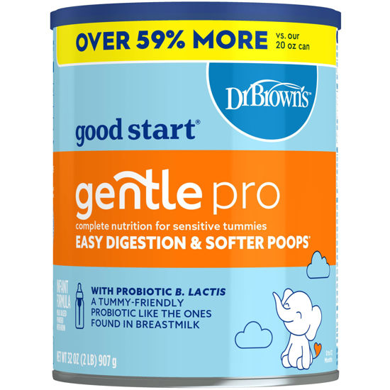 Picture of Gerber Good Start Baby Formula Powder, GentlePro, Stage 1, Non GMO, 32 Ounce (Package May Vary) For 0 -12 Months