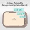 Picture of Baby Wipe Warmer, Wipe Warmer and Baby Wet Wipes Dispenser, 3 Mode Temp Control, Large Capacity, Evenly Overall Heating, Silence for Babies, Portable Diaper Wipe Warmer with Changing Light (Yellow)
