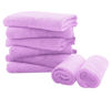 Picture of Spotted Play 8 Pack Burp Cloths for Baby - 20" by 10" Ultra Absorbent Burping Cloth, Newborn Towel - Milk Spit Up Rags - Burpy Cloths for Unisex, Boy, Girl - Burp Cloths Set (Purple)